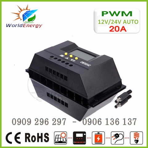 Bộ điều khiển Solar Charge PWM 20A (CM3024Z)