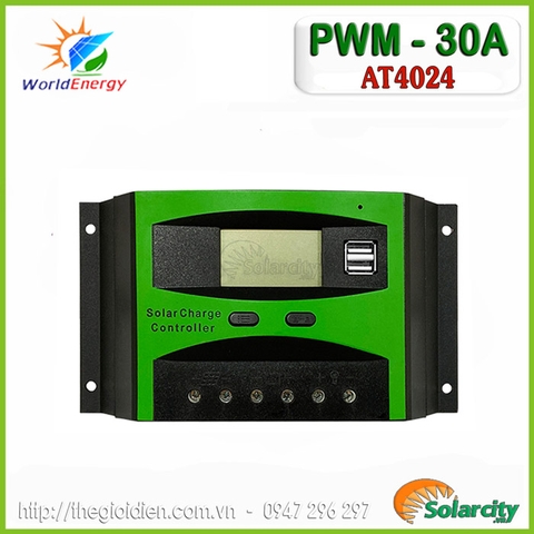Bộ điều khiển sạc PWM 30A (AT4024)