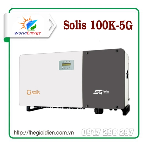 Inverter hòa lưới Solis 100KW 3pha