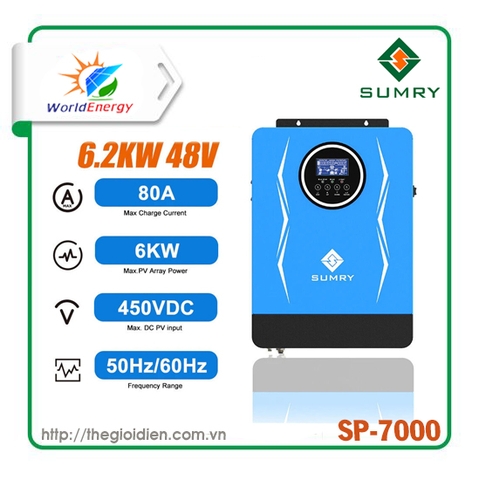 Inverter độc lập Sumry 48V-7KVA (SP-7000)