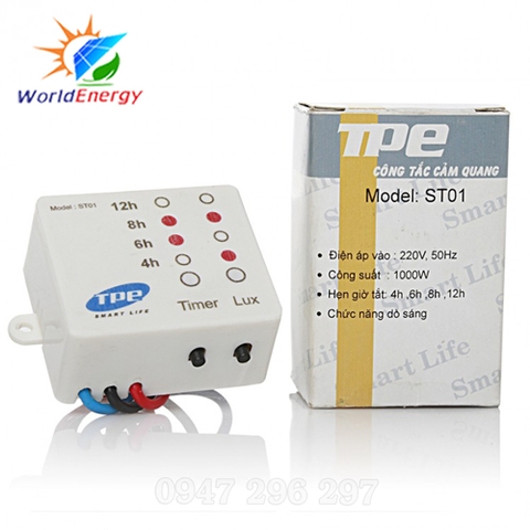 Công tắc cảm biến ánh sáng ST01
