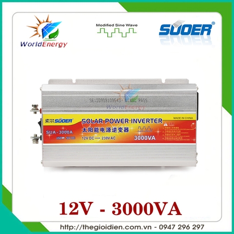 Máy kích điện Suoer 12V-3000VA