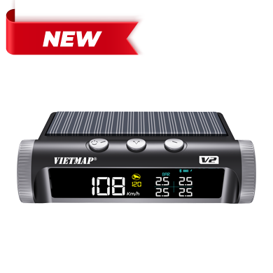 Cảm biến áp suất lốp tích hợp cảnh báo giao thông Vietmap V2