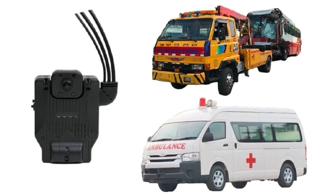 Camera giám sát hành trình cho xe cấp cứu, xe cứu thương, xe cứu hộ hợp chuẩn Nghị định 10 tích hợp định vị Vietmap VMC47