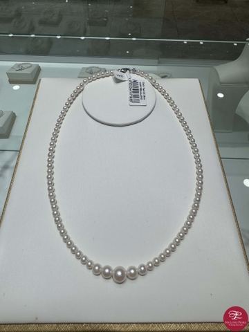 Chuỗi ngọc trai Akoya 61A453S008 (5 viên to-x1,1 )