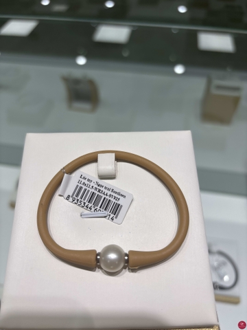 Lắc tay ngọc trai South sea 62S112S009 (cao su)