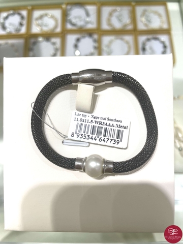 Lắc tay ngọc trai South sea 62S113M003 (Đ.50) dây da