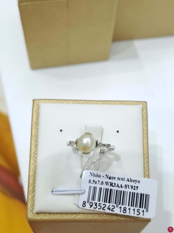 Nhẫn ngọc trai Akoya 63A652S020 (Đ.40)