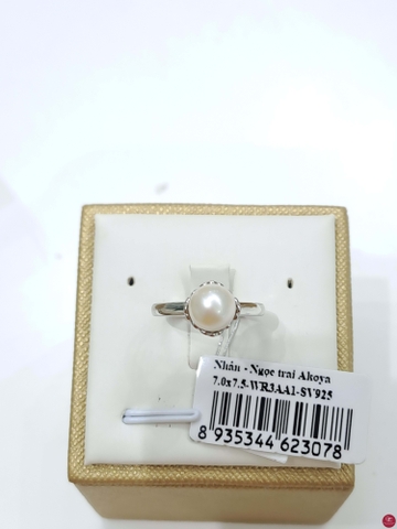 Nhẫn ngọc trai Akoya 63A702S024 (Đ.40)