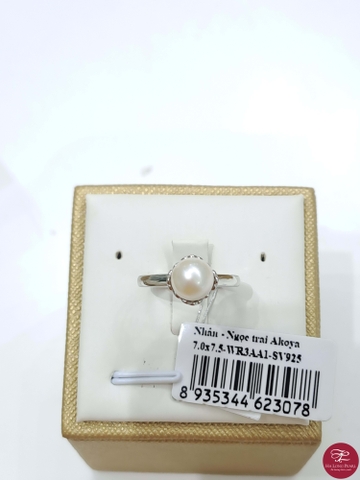Nhẫn ngọc trai Akoya 63A702S024 (Đ.40)
