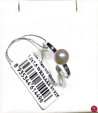 Nhẫn ngọc trai Akoya 63A704S003 (Đ.30)