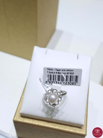 Nhẫn ngọc trai Akoya 63A752S029 (Đ.60)