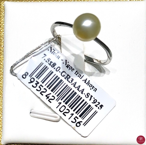 Nhẫn ngọc trai Akoya 63A753S001 (Đ.20)