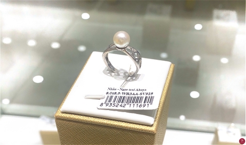Nhẫn ngọc trai Akoya 63A802S003 (Đ.40)