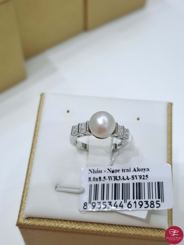 Nhẫn ngọc trai Akoya 63A802S025 (Đ.60)