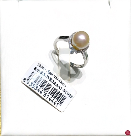 Nhẫn ngọc trai Akoya 63A803S019 (Đ.40)