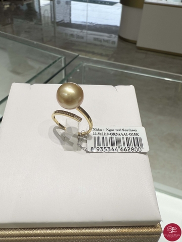 Nhẫn ngọc trai South sea 63S113G050 (Đ.400)