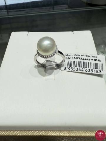 Nhẫn ngọc trai South sea 63S114G073 (Đ.700)