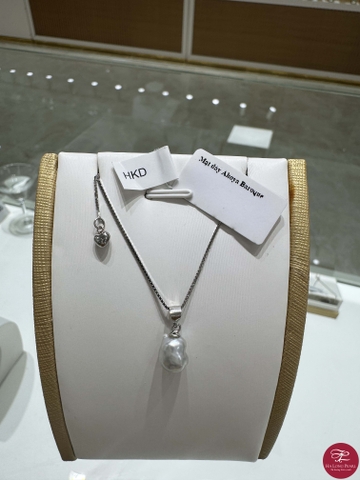 Mặt dây ngọc trai Akoya 64A00S013( to- xám)