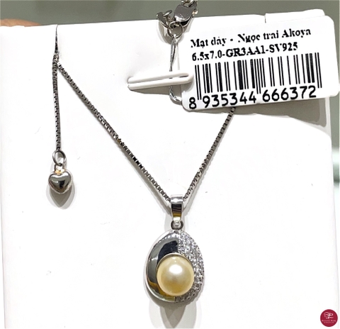 Mặt dây ngọc trai Akoya 64A652S121 (Đ.85)