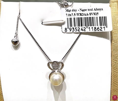 Mặt dây ngọc trai Akoya 64A702S007 (Đ.85)