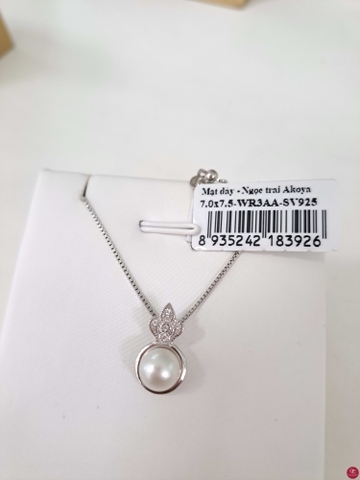 Mặt dây ngọc trai Akoya 64A702S038 (Đ.75)