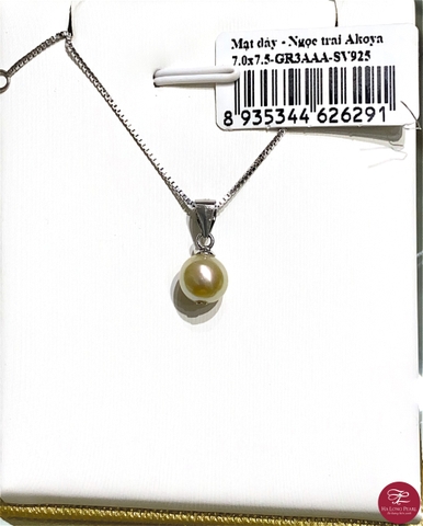 Mặt dây ngọc trai Akoya 64A703S074 (ĐG-55)