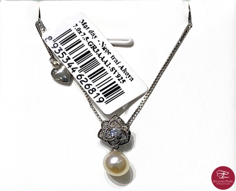 Mặt dây ngọc trai Akoya 64A703S077 (Đ.85)