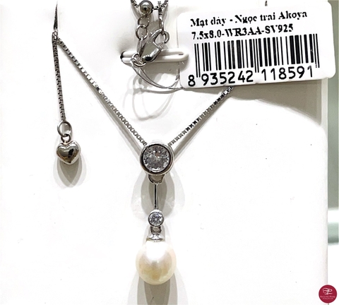 Mặt dây ngọc trai Akoya 64A752S017 (Đ.85)