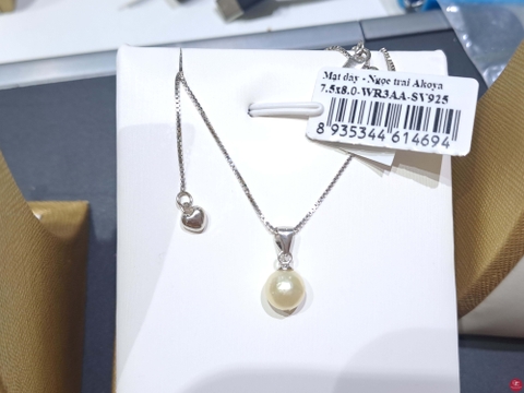 Mặt dây ngọc trai Akoya 64A752S067 (ĐG-55)