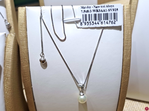 Mặt dây ngọc trai Akoya 64A752S069 (ĐG-55)