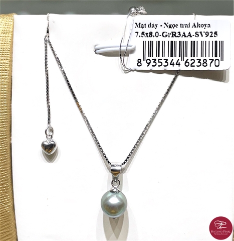 Mặt dây ngọc trai Akoya 64A752S084 (ĐG-55)