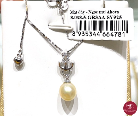 Mặt dây ngọc trai Akoya 64A802S095 (Đ.75)