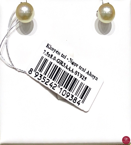 Khuyên tai ngọc trai Akoya 65A753S003