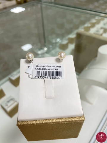 Khuyên tai ngọc trai Akoya 65A754S004