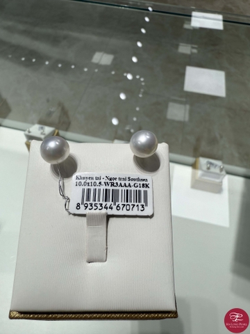 Khuyên tai ngọc trai South sea 65S103G021