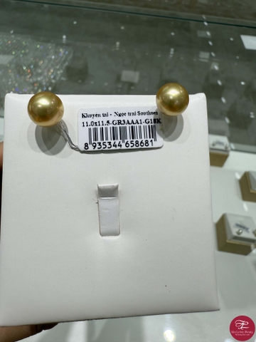 Khuyên tai ngọc trai South sea 65S113G014