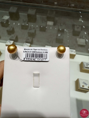 Khuyên tai ngọc trai South sea 65S954G004