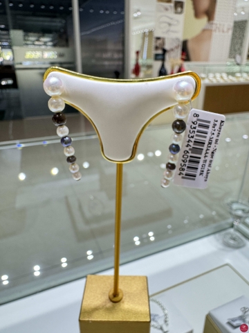 Khuyên tai ngọc trai Akoya 66A303G006 (9v)