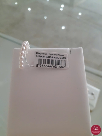 Khuyên tai ngọc trai Akoya 66A354G005