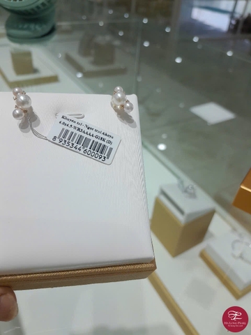 Khuyên tai ngọc trai Akoya 66A404G001* (3v)