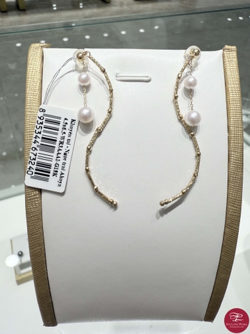 Khuyên tai ngọc trai Akoya 66A453G008*