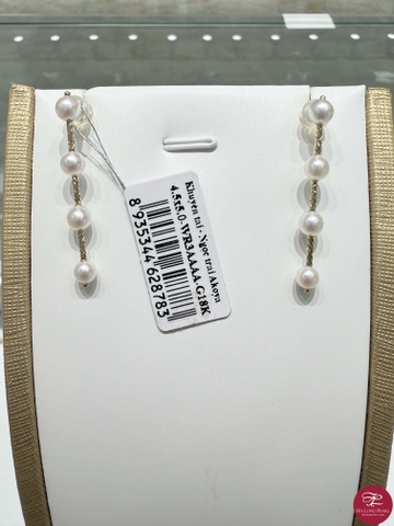 Khuyên tai ngọc trai Akoya 66A454G008* (4v)