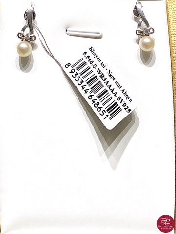 Khuyên tai ngọc trai Akoya 66A554S002 (Đ.40)