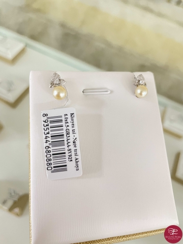 Khuyên tai ngọc trai Akoya 66A603S024 (Đ.40)