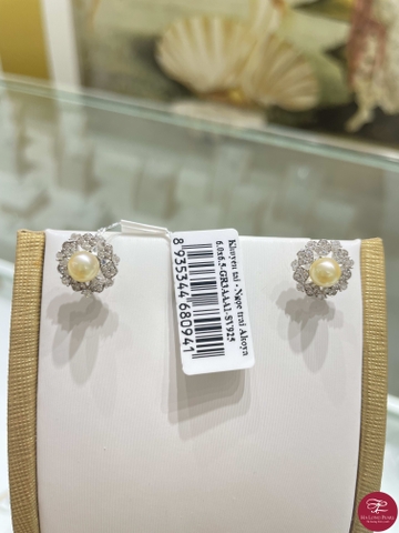 Khuyên tai ngọc trai Akoya 66A603S026 (Đ.60)