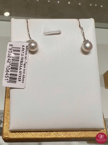 Khuyên tai ngọc trai Akoya 66A652S001 (Đ.25)
