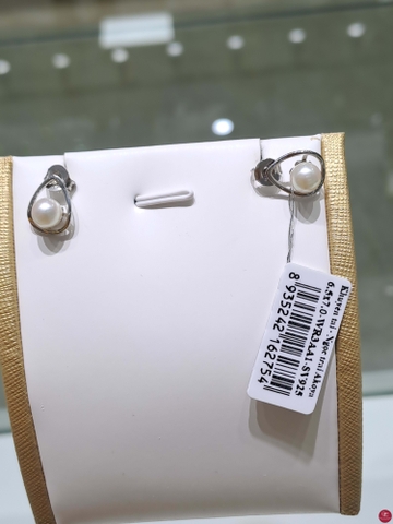 Khuyên tai ngọc trai Akoya 66A652S020 (Đ.40)