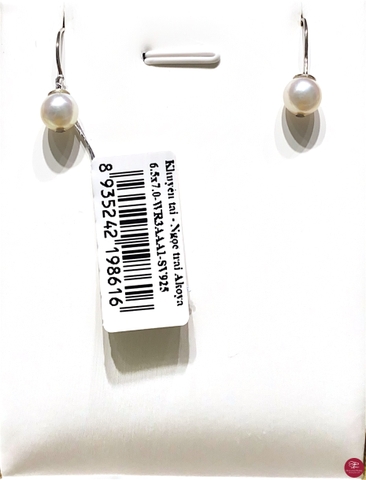 Khuyên tai ngọc trai Akoya 66A653S019 (Đ.25)