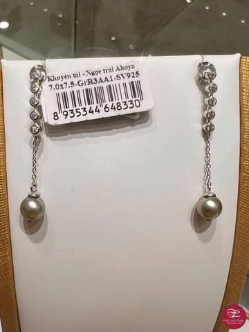 Khuyên tai ngọc trai Akoya 66A702S030 (Đ.60)